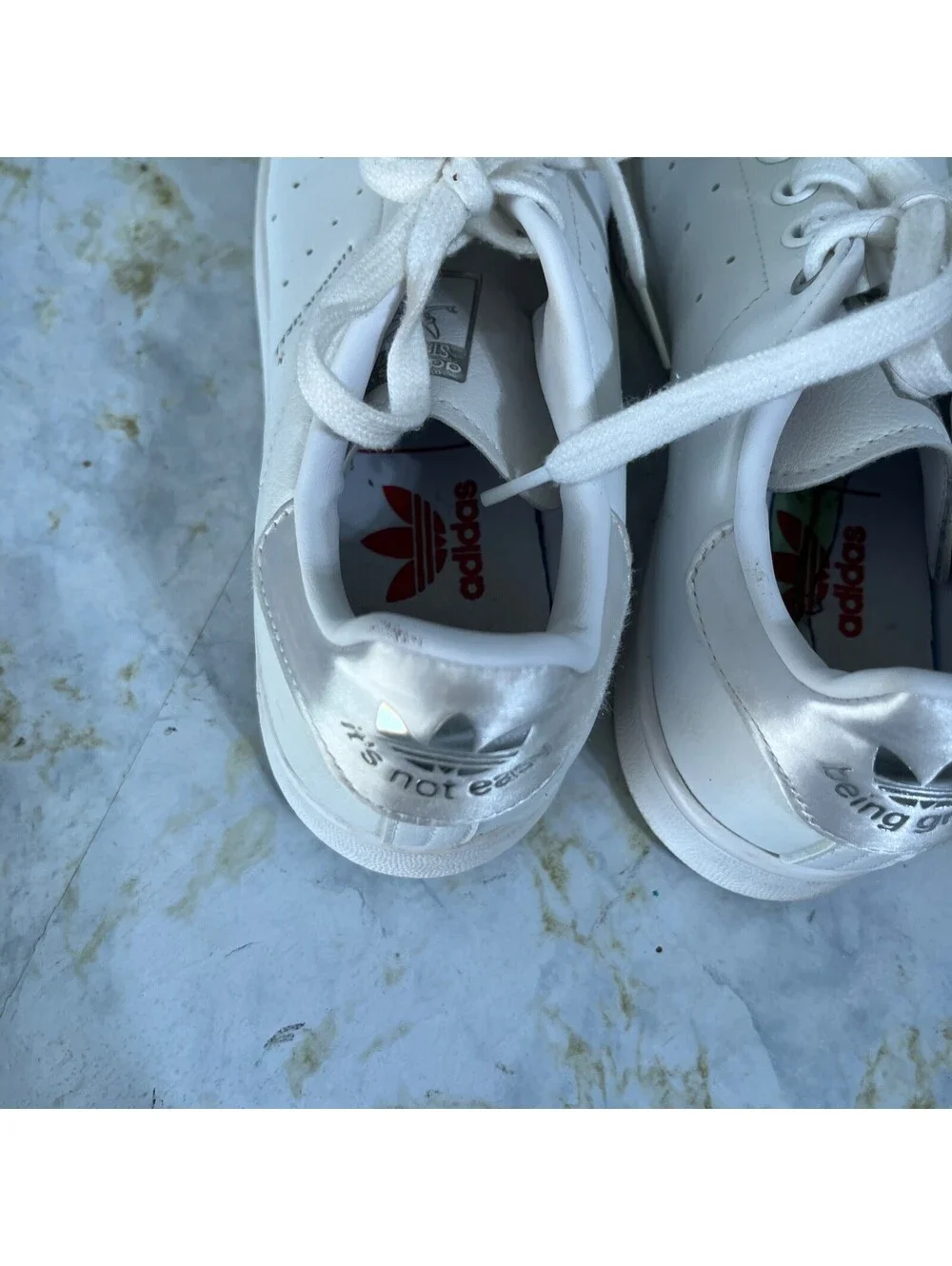 adidas midsole discoloration